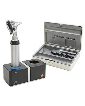 Otoskop HEINE BETA 400 F.O. LED, mit Ladegriff, Ladegert, Heine Optotechnik, medishop.de