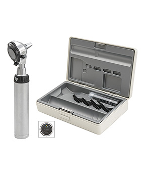 Otoskop HEINE BETA 400 F.O. LED, mit USB Ladegriff, Kabel, Netzteil, Heine Optotechnik, medishop.de