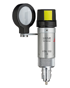 Handspaltlampen-Aufsatz HEINE HSL 150, 2,5V, für HEINE BETA Griffe, Heine Optotechnik, medishop.de