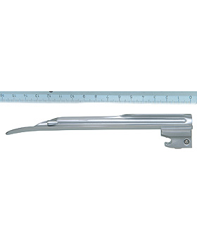 Miller Classic+ Spatel, F.O., Größe 2, Länge: 152 mm, Breite: 13 mm, Heine Optotechnik, medishop.de