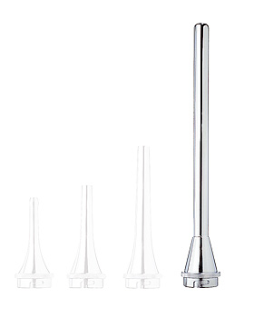 Geschlossenes Metall-Spekula für geschlitztes Kopfstück, 150 mm lang / Ø 10 mm, Heine Optotechnik, medishop.de