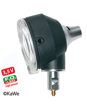 Otoskop Kopf COMBILIGHT F.O. 30 LED 3,5V high power inklusive Lampe, KaWe Germany, medishop.de