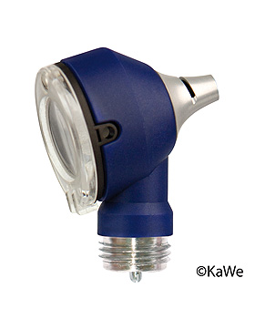 Otoskop-Kopf PICCOLIGHT C, sky, 2,5V, mit Birne, KaWe Germany, medishop.de