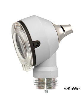 Otoskop-Kopf PICCOLIGHT C, stone, 2,5V, mit Birne, KaWe Germany, medishop.de