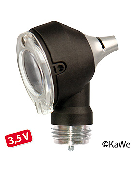 Otoskop-Kopf PICCOLIGHT F.O. LED high power, night fr KaWe MedCenter 5000, KaWe Germany, medishop.de