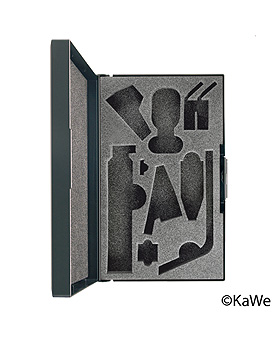 Hartschalen-Box schwarz fr BASIC-SET, KaWe Germany, medishop.de