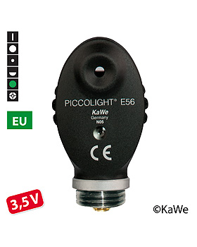 Ophthalmoskop-Kopf PICCOLIGHT E56 (EU) night, fr KaWe MedCenter 5000, KaWe Germany, medishop.de