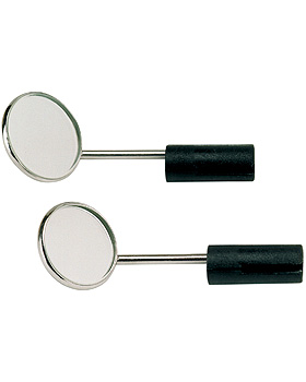 Kehlkopfspiegel Gre 3 (d=20mm) und Gre 4 (d=22mm), 2 Stck, KaWe Germany, medishop.de