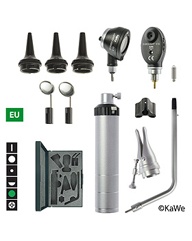 BASIC-Set COMBILIGHT C10/E16 Ophthalmoskop und Otoskop, KaWe Germany, medishop.de