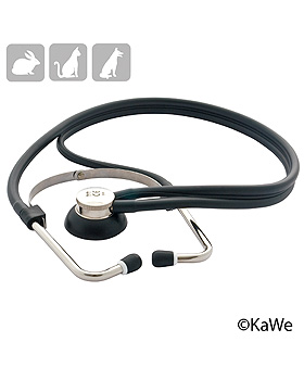 SUPRABELL-Stethoskop, mit drehbaren Ohroliven und zusammenlegbarem Ohrbügel, KaWe Germany, medishop.de