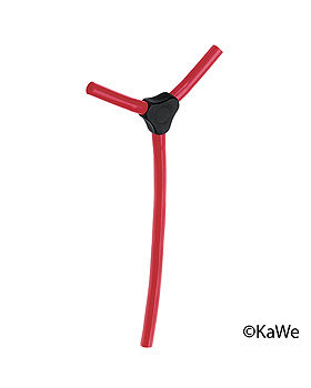Y-Schlauch, ca. 55 cm lang, rot, KaWe Germany, medishop.de