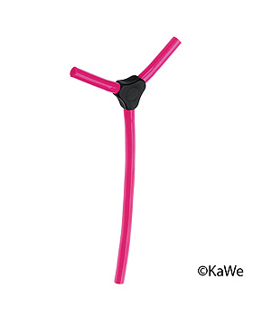Y-Schlauch, ca. 55cm, pink, KaWe Germany, medishop.de