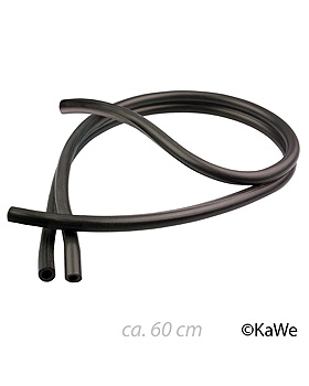 Doppelschlauch schwarz, 60 cm, KaWe Germany, medishop.de