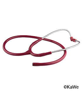 Ohrbügel mit Schlauch, ca. 56 cm, burgunder, KaWe Germany, medishop.de