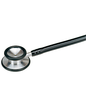 Standard-Prestige-Stethoskop, Edelstahl, rot, KaWe Germany, medishop.de