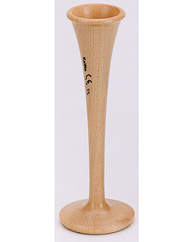 Pinard Stethoskop, 17 cm lang, d=44 mm, aus Buchenholz, KaWe Germany, medishop.de