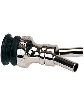 PETIPHON-Bruststck, allein aus Metall, mit auswechselbarer Metallgabel, KaWe Germany, medishop.de