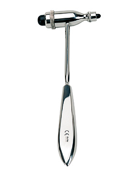 Trmner Reflexhammer, schwer, mit Metallgriff ohne Pinsel ohne Nadel, KaWe Germany, medishop.de