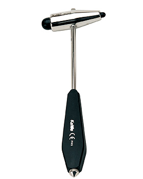 Witroe Reflexhammer mit Pinsel und Nadel mit Kunststoffgriff, schwer, KaWe Germany, medishop.de