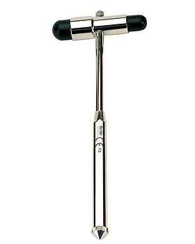 Buck neurologischer Reflexhammer, mit Metallgriff, Pinsel und Nadel, KaWe Germany, medishop.de