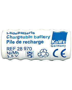 Ladebatterie kurz, 3,5 V, KaWe Germany, medishop.de