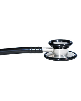 Edelstahl-Bruststck, schwarz, Adult, Erwachsene, Luxamed, medishop.de