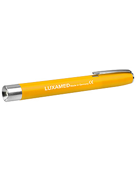Diagnostik Leuchte Penlight Luxamed, gelb, mit LED Lampe, Luxamed, medishop.de