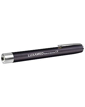 Diagnostik Leuchte Penlight Luxamed, schwarz, mit LED Lampe, Luxamed, medishop.de