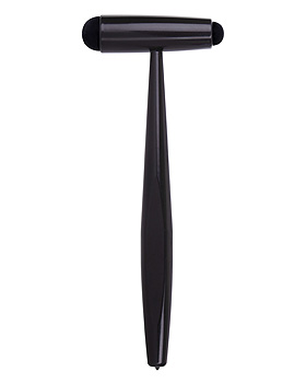 Reflexhammer nach Buck klein, schwarz, Luxamed, Luxamed, medishop.de
