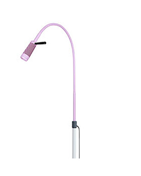 LED Untersuchungsleuchte Oberteil allein, zartflieder, mit abnehmbarem Handgriff, Luxamed, medishop.de
