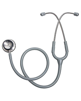 LuxaScope Sonus Adult Doppelkopf-Stethoskop, fr Erwachsene, grau, Restposten, Luxamed, medishop.de