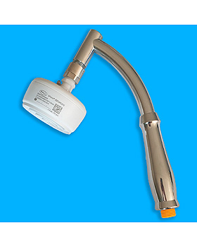 Duschset Pall Legionellenfilter QRC212 mit Brausegriff, Standzeit 92 Tage, medishop, medishop.de