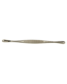 UNNA, Komedonenquetscher, dick, leicht gebogen, 14 cm lang, medishop, medishop.de