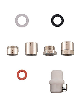 medishop-Universaladapter-Set fr Wasser- sterilfilter zum Anschluss an Waschbeckenarmaturen, medishop, medishop.de