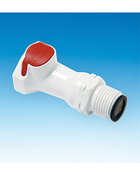 Duschfilter-Schnellkupplung, 1/2 Zoll, SHO1/2MNN, ohne Wasserstopp und ohne Durchflussbegrenzer, Pall Medical, medishop.de
