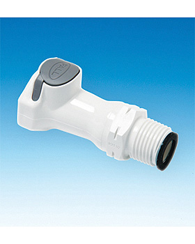 Schlauchkupplung 1//2 Zoll mit Wasserstopp