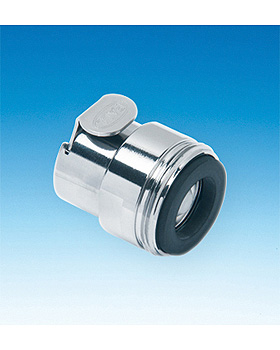Schnellkupplung TAP24MV fr Wassersterilfilter, 24mm, Auengewinde, mit Wasserstopp, Pall Medical, medishop.de