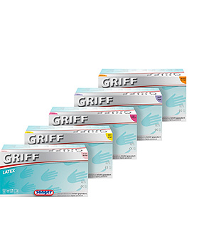 Untersuchungshandschuhe PRIMA Griff, Gre L, Latex, leicht gepudert, Restposten, 100 Stck, Snger, medishop.de