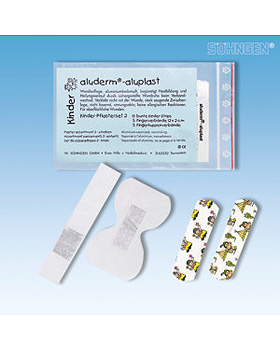 aluderm-aluplast elastisch Kinder-Pflaster, Restposten, 20 Stck, Shngen, medishop.de