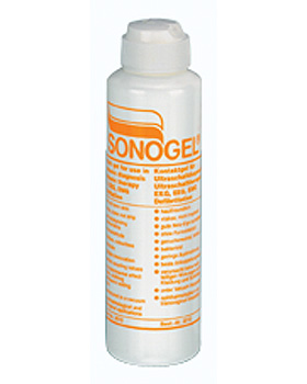 SONOGEL Ultraschallgel, Handflasche, Restposten, 250 ml, Sonogel, medishop.de