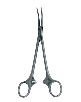 SUSI Arterienklemmen Birkett, gebogen, 18,5 cm, zum Einmalgebrauch (20 Stck.), Aesculap, medishop.de