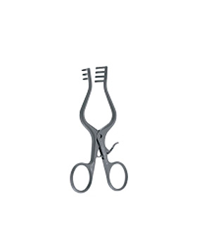 SUSI Wundspreizer Weitlaner, 3 x 4 Zhne 13 cm, zum Einmalgebrauch (20 Stck.), Aesculap, medishop.de