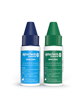 alphacheck professional Kontroll-Lsung A+B (2 x 4 ml), Alphacheck, medishop.de