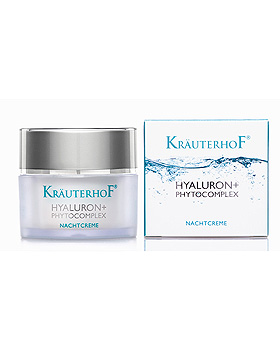 KruterhoF Hyaluron+Phytokomplex Nachtcreme 50 ml, ASAM Kosmetik, medishop.de