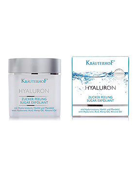 KruterhoF Hyaluron Zuckerpeeling 250 g, ASAM Kosmetik, medishop.de
