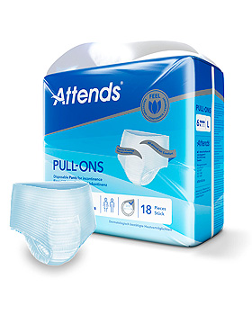Attends Pull-Ons 6  L, Einweghosen (4 x 18 Stck.), Attends/PaperPak, medishop.de