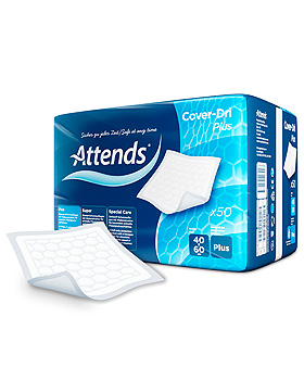 Attends Cover-Dri Plus 40 x 60 cm Krankenunterlagen (6 x 50 Stck.), Attends/PaperPak, medishop.de