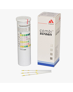 CombiScreen 5 + L PLUS Harnteststreifen (50 T.), Analyticon, medishop.de