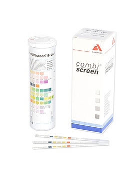 CombiScreen 9 + L PLUS Harnteststreifen (50 T.), Analyticon, medishop.de