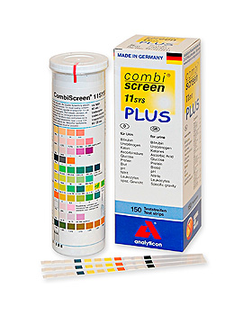 CombiScreen 11 SYS PLUS Harnteststreifen (150 T.), Analyticon, medishop.de